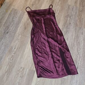 Justify Burgundy Maxi Dress,